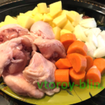 Рагу из курицы с овощами